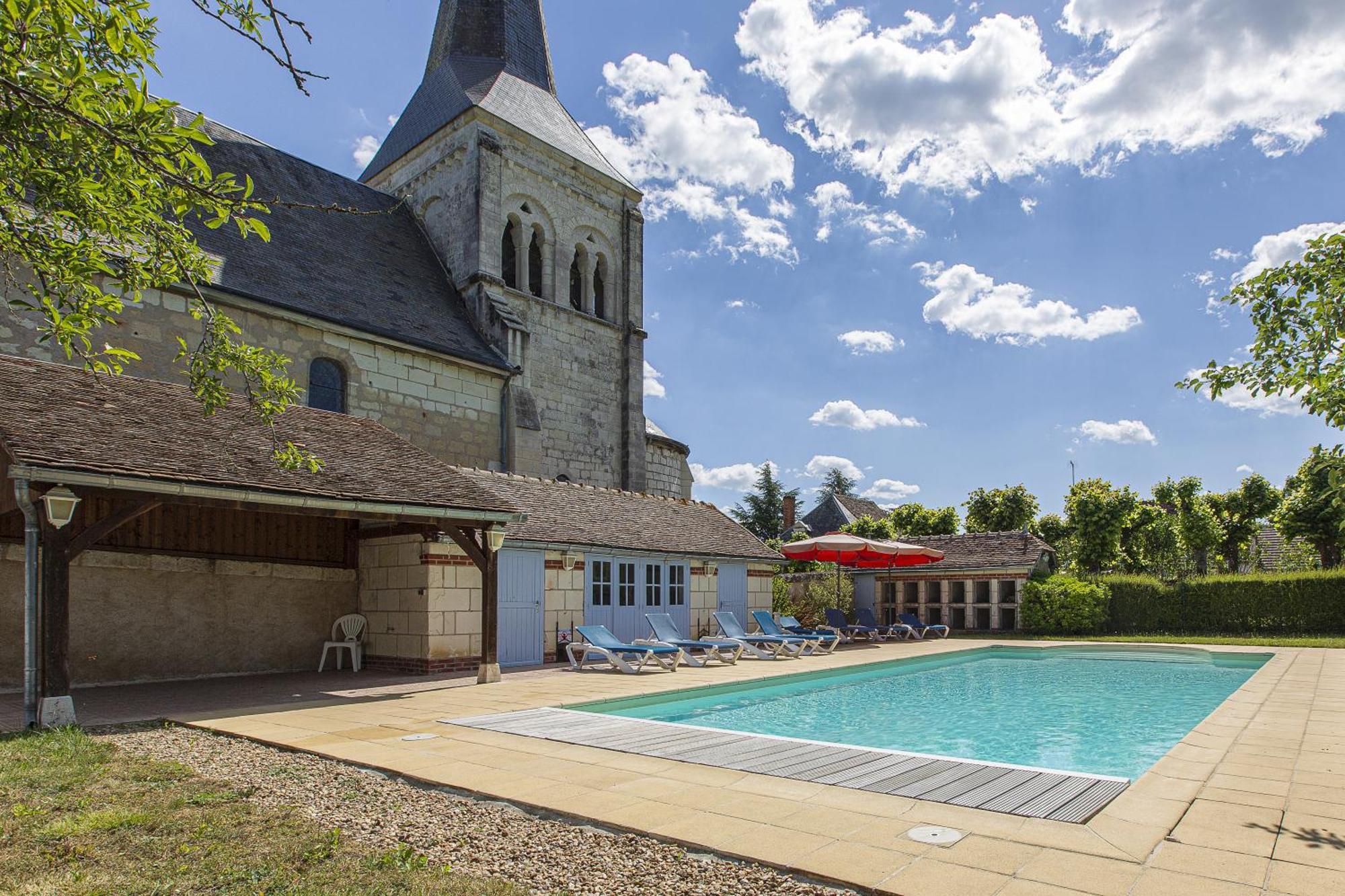 Manoir De La Voute Maison D'Hotes Pouillé 外观 照片